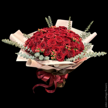 Roses 99 Red Bouquet HBR22