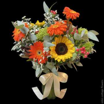 Sunflowers and Gerberas in vase FAV3